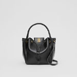 Burberry Monogram Motif Leather Bucket Bag 80285411