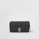 Burberry Small Quilted Lambskin Lola Bag in Black 80490061