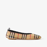 Burberry Vintage Check Ballerinas in Archive Beige 80535891