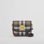 Burberry Check and Leather Small Elizabeth Bag 80557811