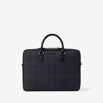 Burberry Slim Ainsworth Briefcase in Navy Canvas 80732721