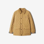 Burberry Quilted Nylon Jacket in Flax Sand 80979961