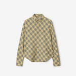 Burberry Check Cotton Shirt in Grain 80982551