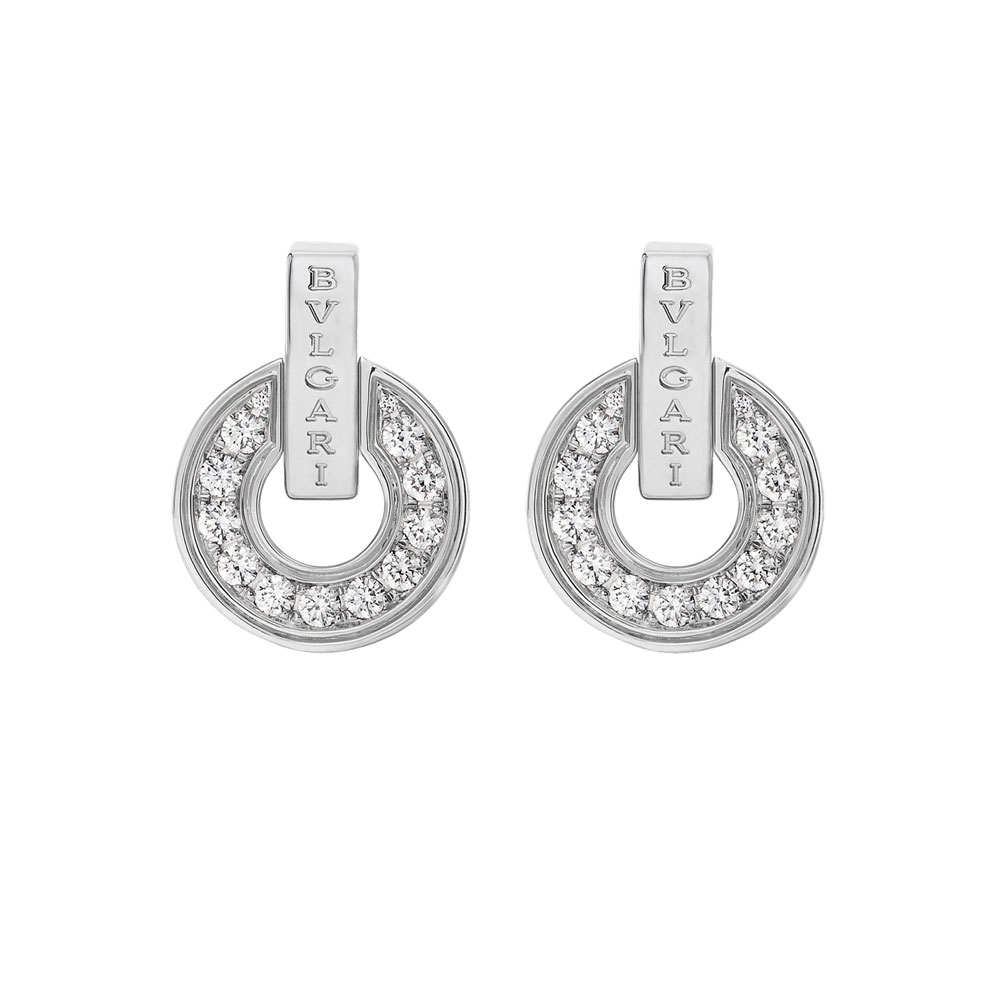 Bvlgari openwork 18 kt Earrings 357940: Image 1