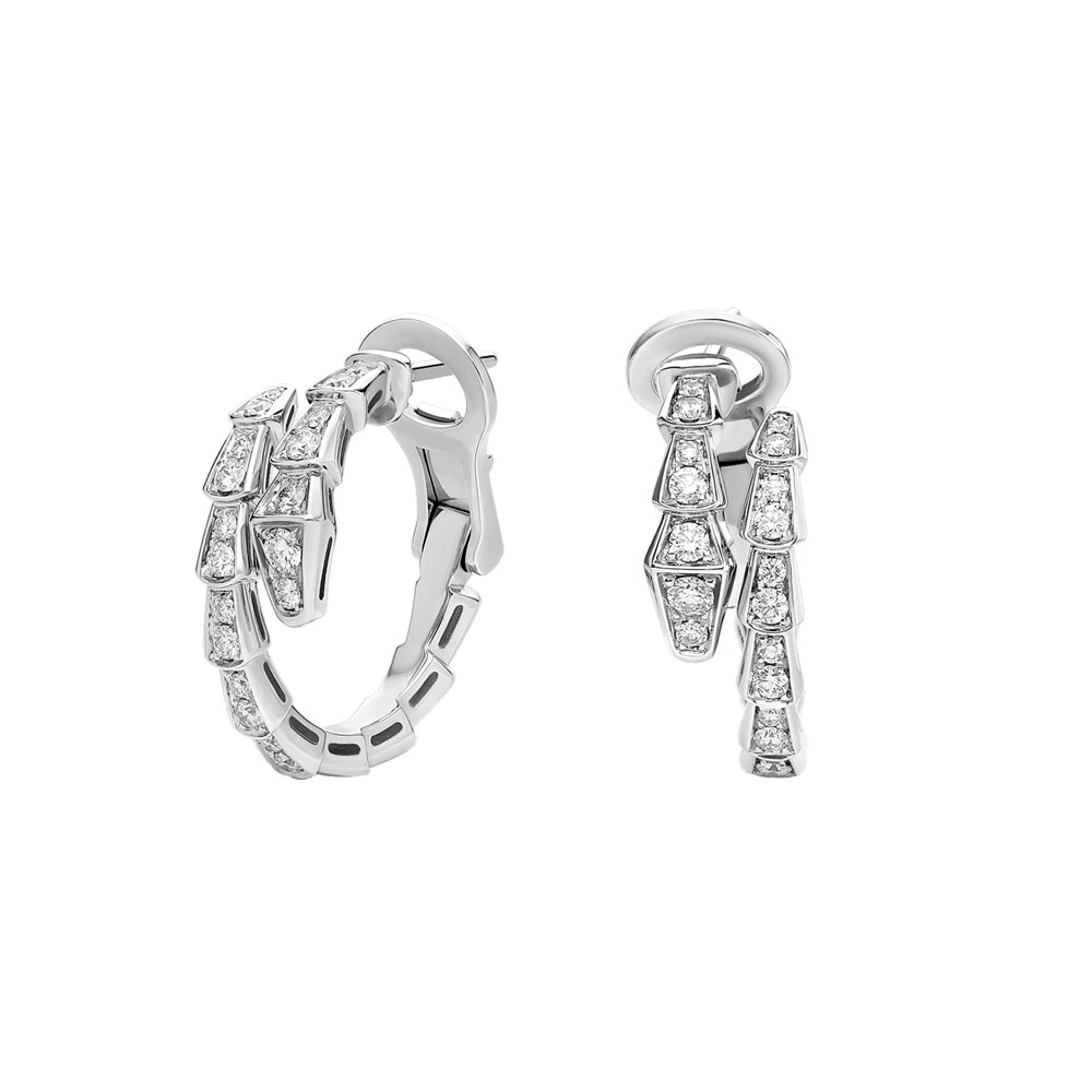 Bvlgari Serpenti Viper Earrings 358360: Image 1