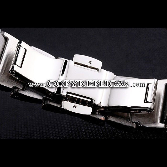 Bvlgari Lvcea White Dial Diamond Hour Markings Stainless Steel Case Two Tone Bracelet BV5828: Image 4