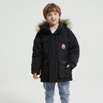 Canada Goose Kids PBI Expedition Parka Black 4565YP61