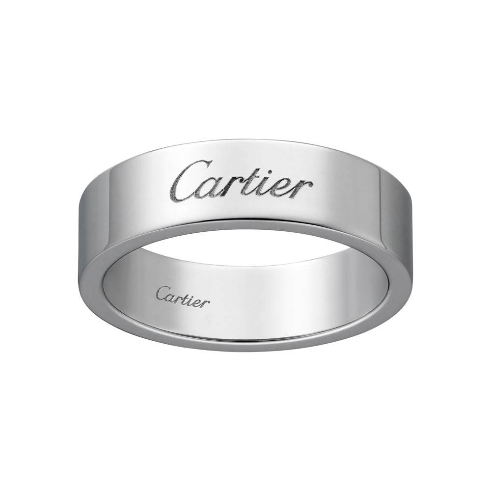 C de Cartier wedding band B4210100: Image 1