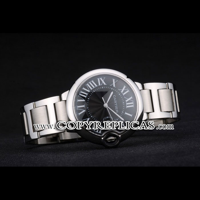 Cartier Ballon Bleu 42mm Black Dial Stainless Steel Case And Bracelet CTR5909: Image 2