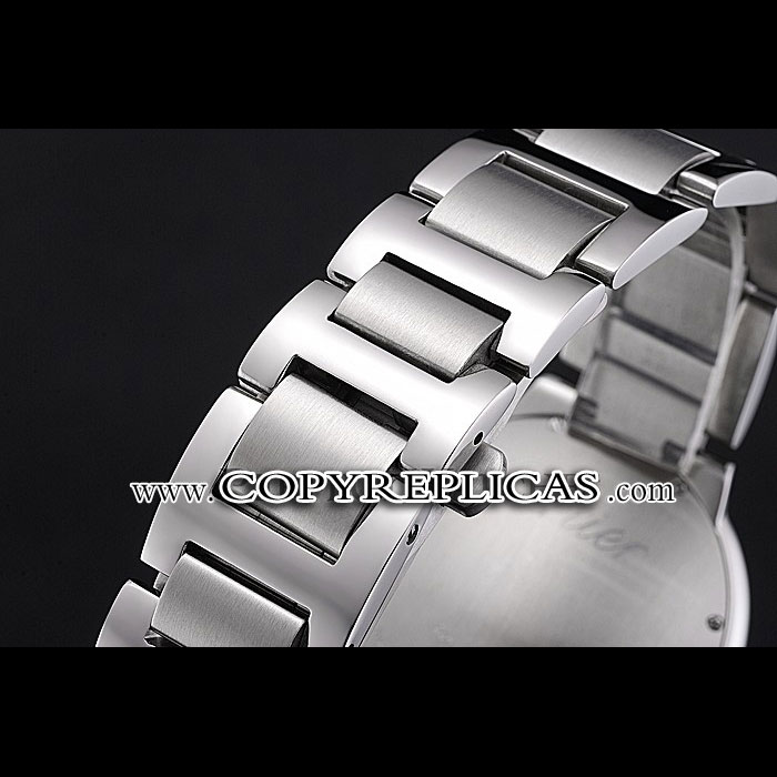 Swiss Cartier Ballon Bleu Diamond Case White Dial Stainless Steel Bracelet CTR5914: Image 4