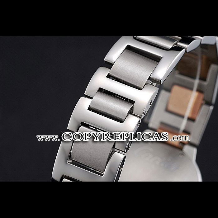 Swiss Cartier Ballon Bleu 36mm Silver Dial Stainless Steel Case Two Tone Gold Bracelet CTR5918: Image 3