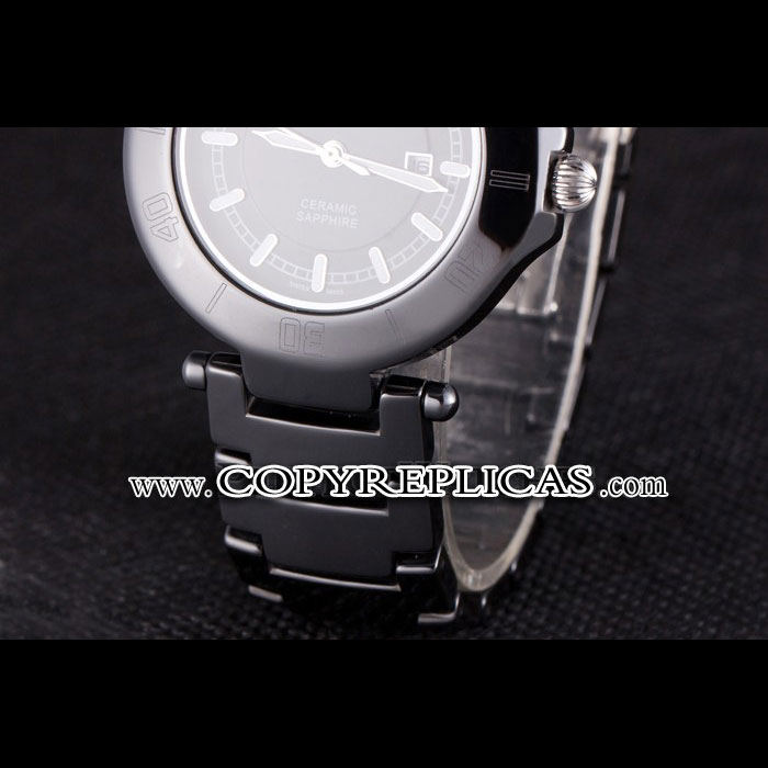 Cartier Pasha 34mm Black Dial Black Ceramic Case CTR5948: Image 4