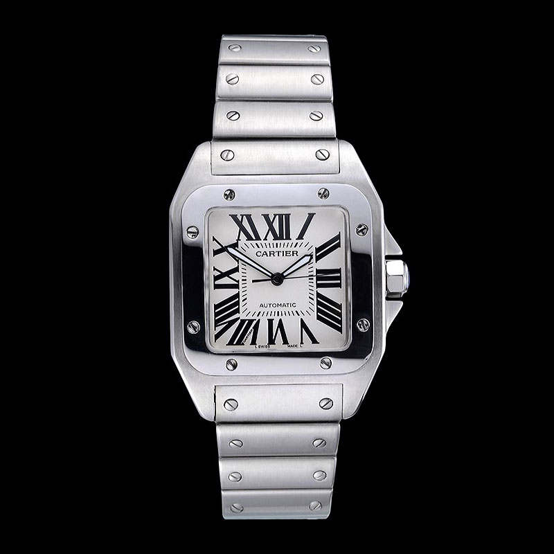 Swiss Cartier Santos Galbee Stainless Steel CTR6053: Image 1