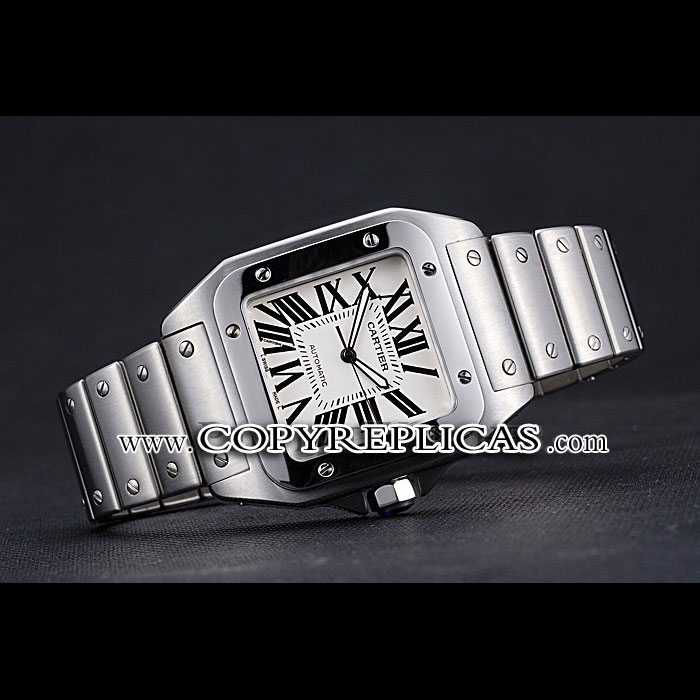 Swiss Cartier Santos Galbee Stainless Steel CTR6053: Image 2