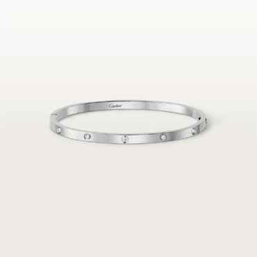 Cartier Love bracelet small model 10 diamonds B6048017