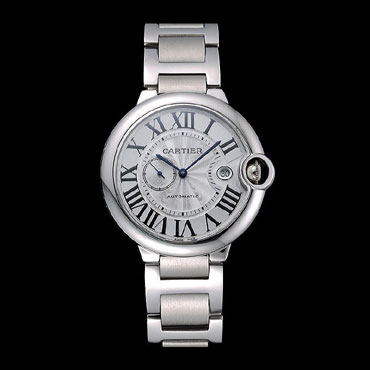 Swiss Cartier Ballon Bleu White Dial Stainless Steel Case Steel Bracelet CTR5891