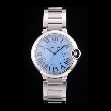 Cartier Ballon Bleu 42mm Blue Dial Stainless Steel Case And Bracelet CTR5905