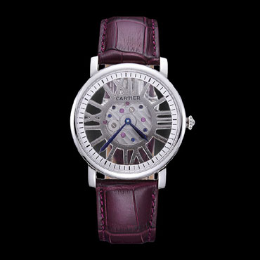 Cartier Rotonde Skeleton Flying Tourbillon Purple CTR5992