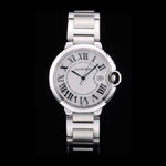 Cartier Ballon Bleu 42mm White Dial Stainless Steel Case And Bracelet CTR5871