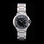 Cartier Ballon Bleu 38mm Black Dial Stainless Steel Case And Bracelet CTR5885