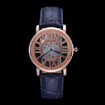 Cartier Rotonde Skeleton Flying Tourbillon Blue CTR5999