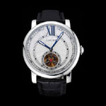 Cartier Rotonde Flying Tourbillon White Dial CTR6005