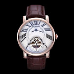 Cartier Rotonde Flying Tourbillon White Dial CTR6016