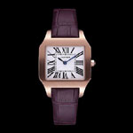 Cartier Santos 100 Polished Rose Gold Bezel CTR6052