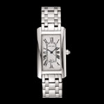 Cartier Tank Americaine 21mm White Dial Stainless Steel Case And Bracelet CTR6086