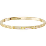 Cartier Love bracelet small model pave N6710617