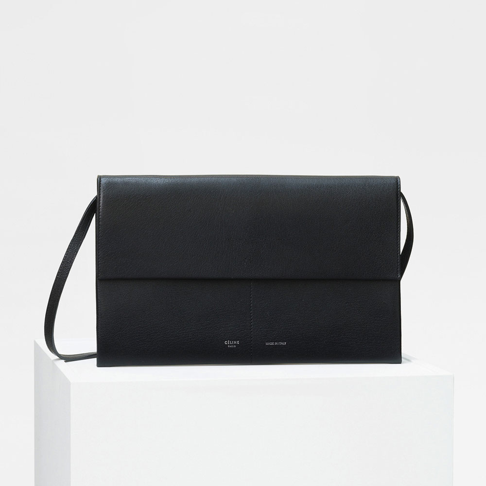 Celine folded clutch shiny goatskin 108913AY1 38NO: Image 1