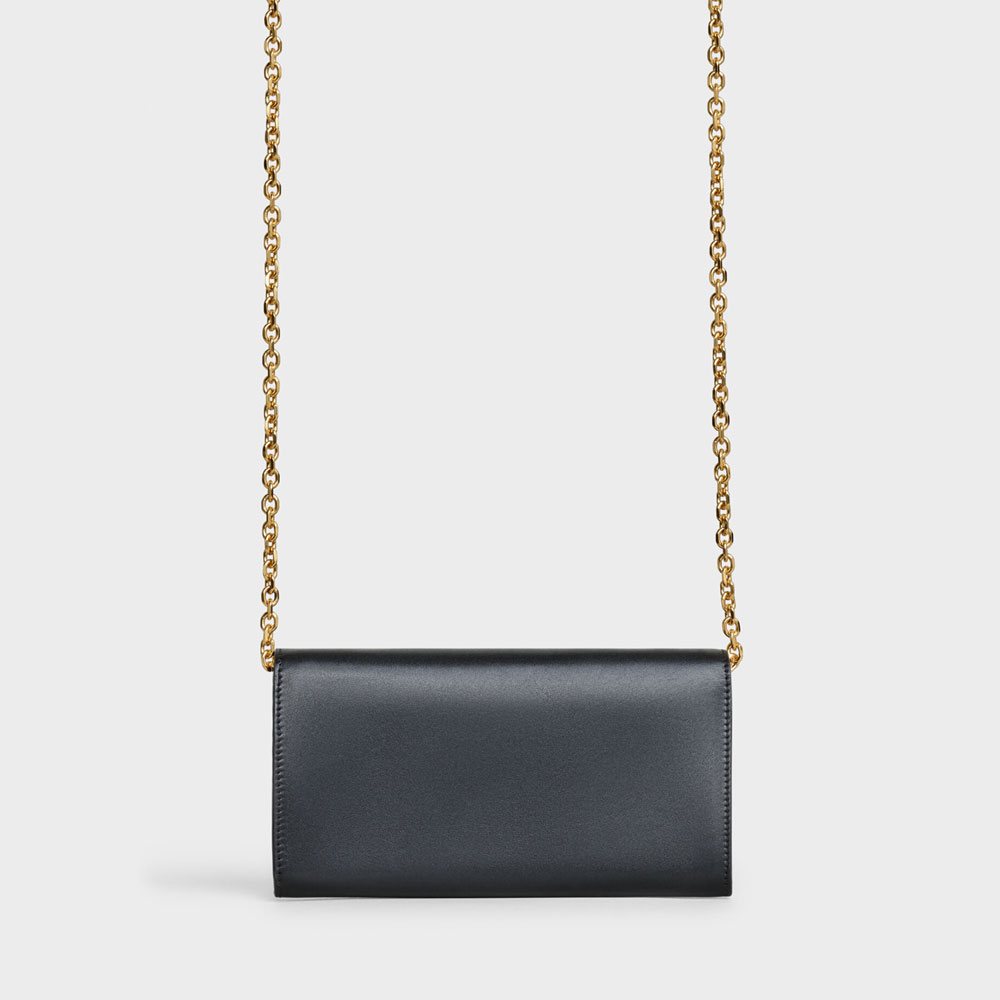 Celine C Wallet on Chain in Smooth calfskin 10B903BQ8 38NO: Image 2