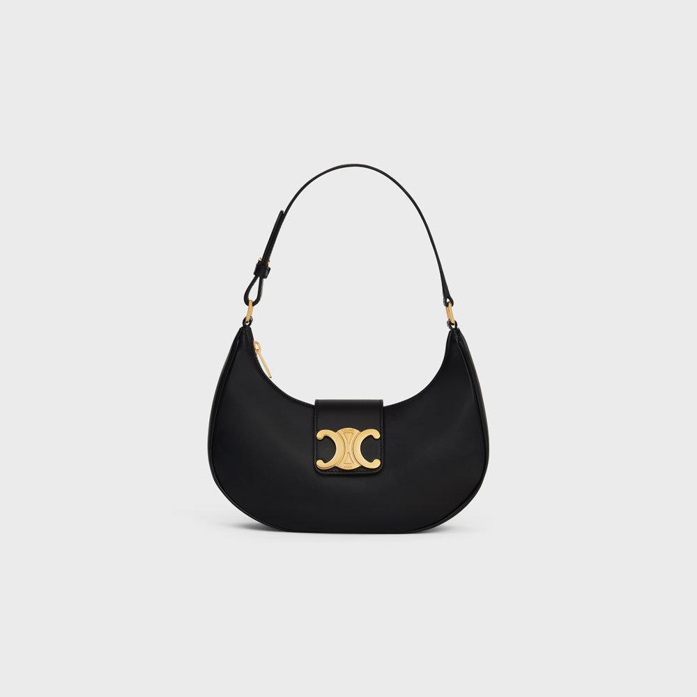 Celine Ava Triomphe Soft Bag In Smooth Calfskin 114493DGQ 38NO: Image 1