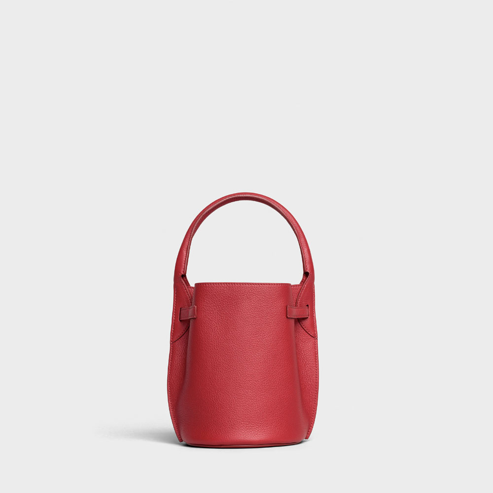 Celine Big Bag Nano Bucket in grained calfskin 187243A4U 27ED: Image 2