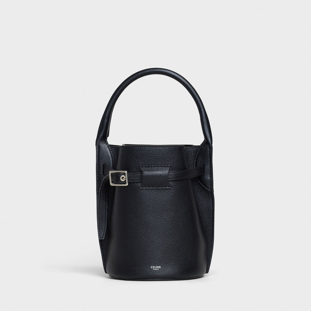 Celine Big Bag Nano Bucket in supple grained 187243A4U 38NO: Image 1