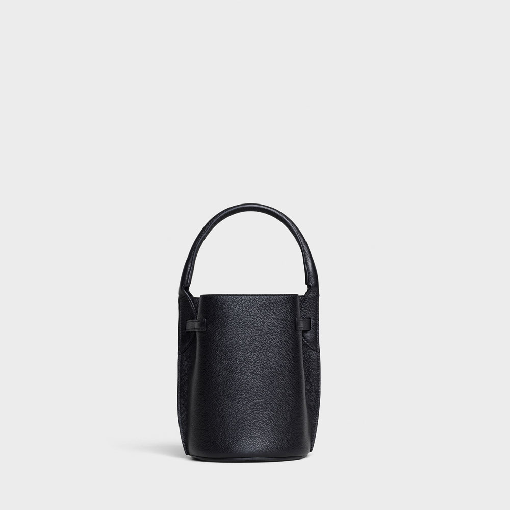 Celine Big Bag Nano Bucket in supple grained 187243A4U 38NO: Image 2