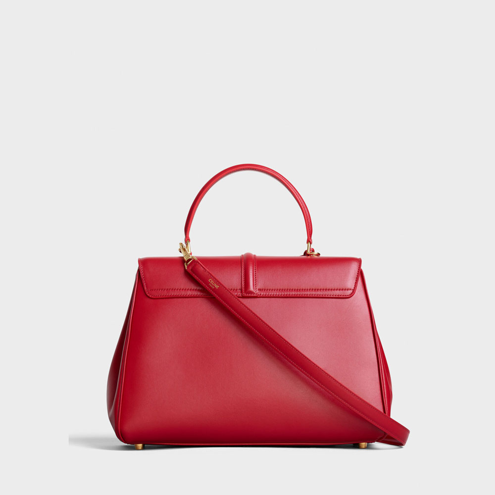 Celine Medium 16 Bag in Satinated Calfskin 187373BEY 27ED: Image 2