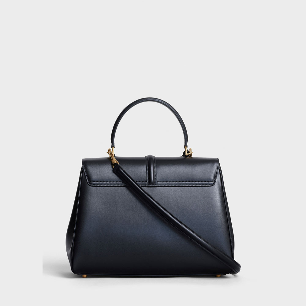 Celine Medium 16 Bag in Satinated Calfskin 187373BEY 38NO: Image 2