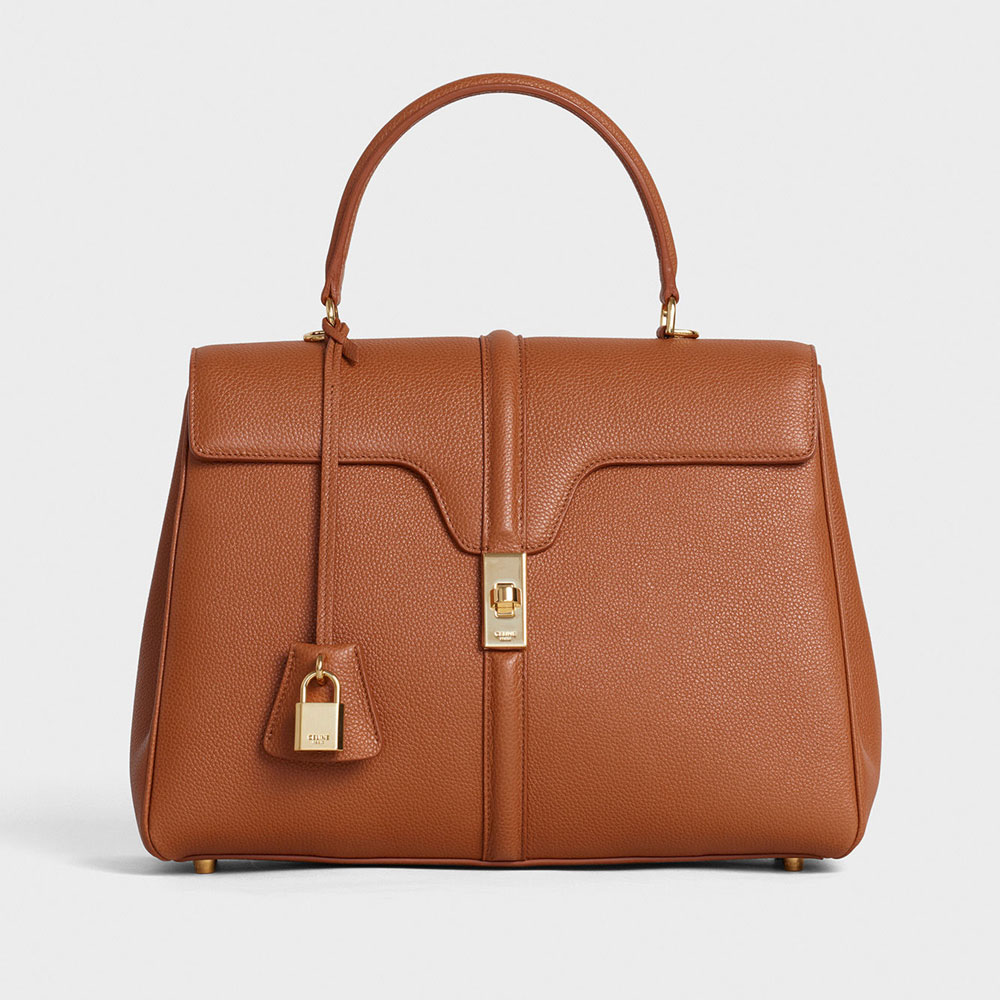 Celine Medium 16 Bag in Grained Calfskin 187373BF8 04LU: Image 1