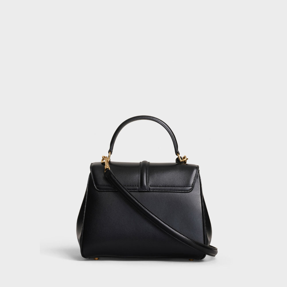 Celine Small 16 Bag in Satinated Calfskin 188003BEY 38NO: Image 2