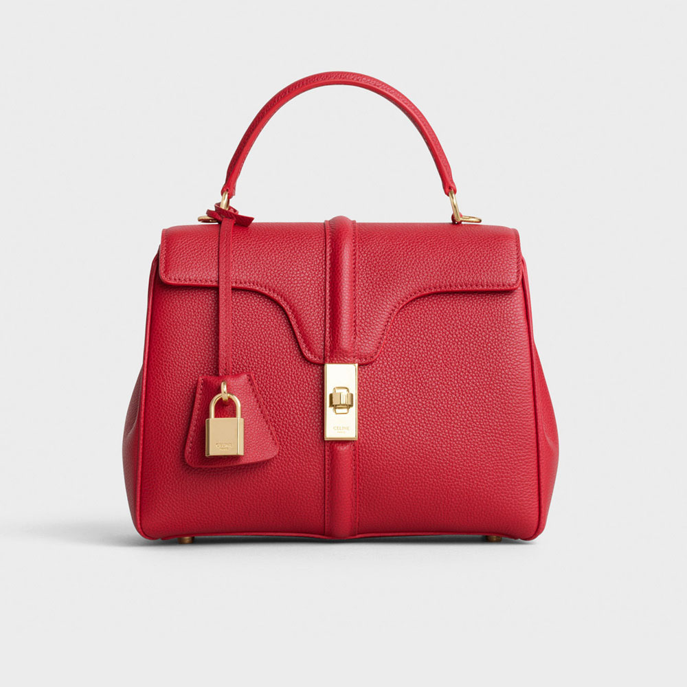 Celine Small 16 Bag in Grained Calfskin 188003BF8 27ED: Image 1