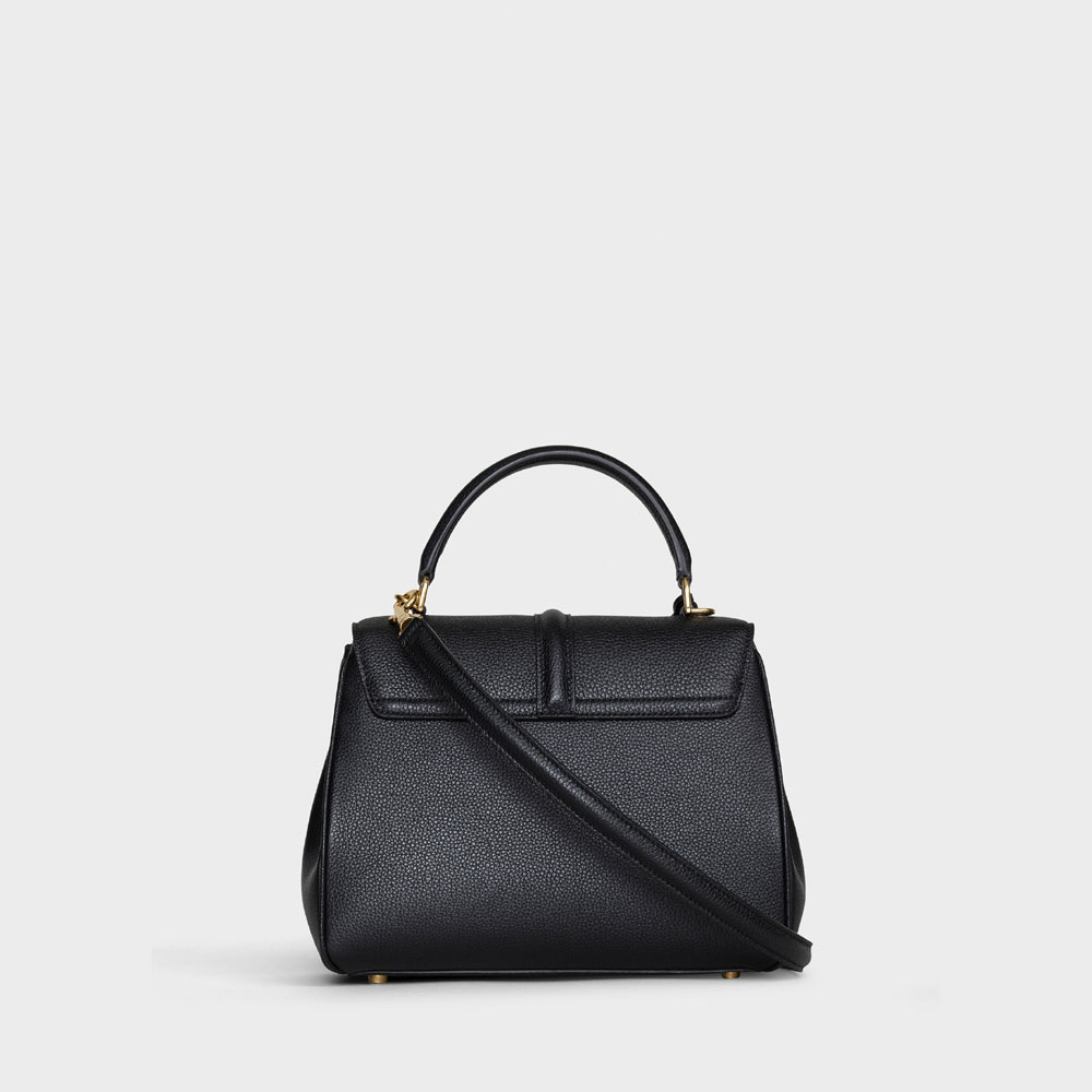 Celine Small 16 Bag in Grained Calfskin 188003BF8 38NO: Image 2