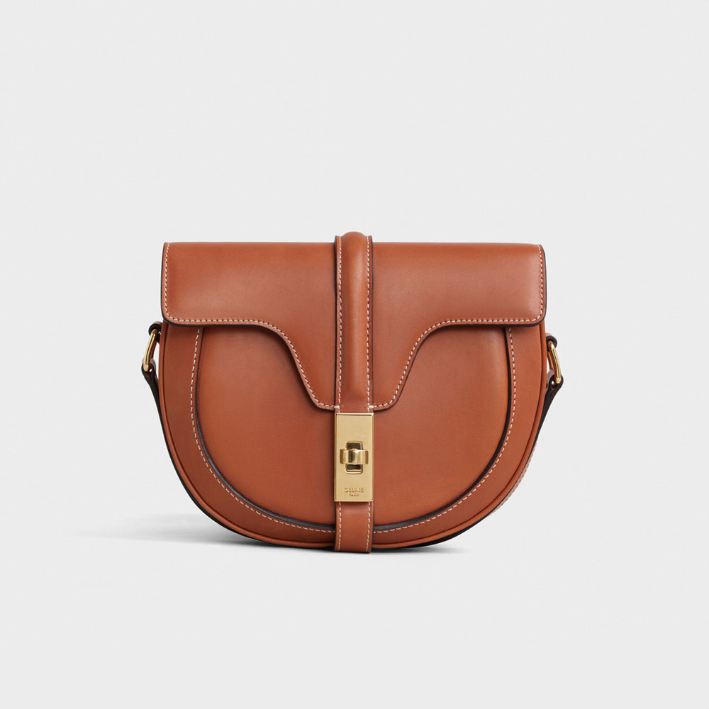 Celine Small Besace 16 Bag in natural calfskin 188013BF9 03TN: Image 1