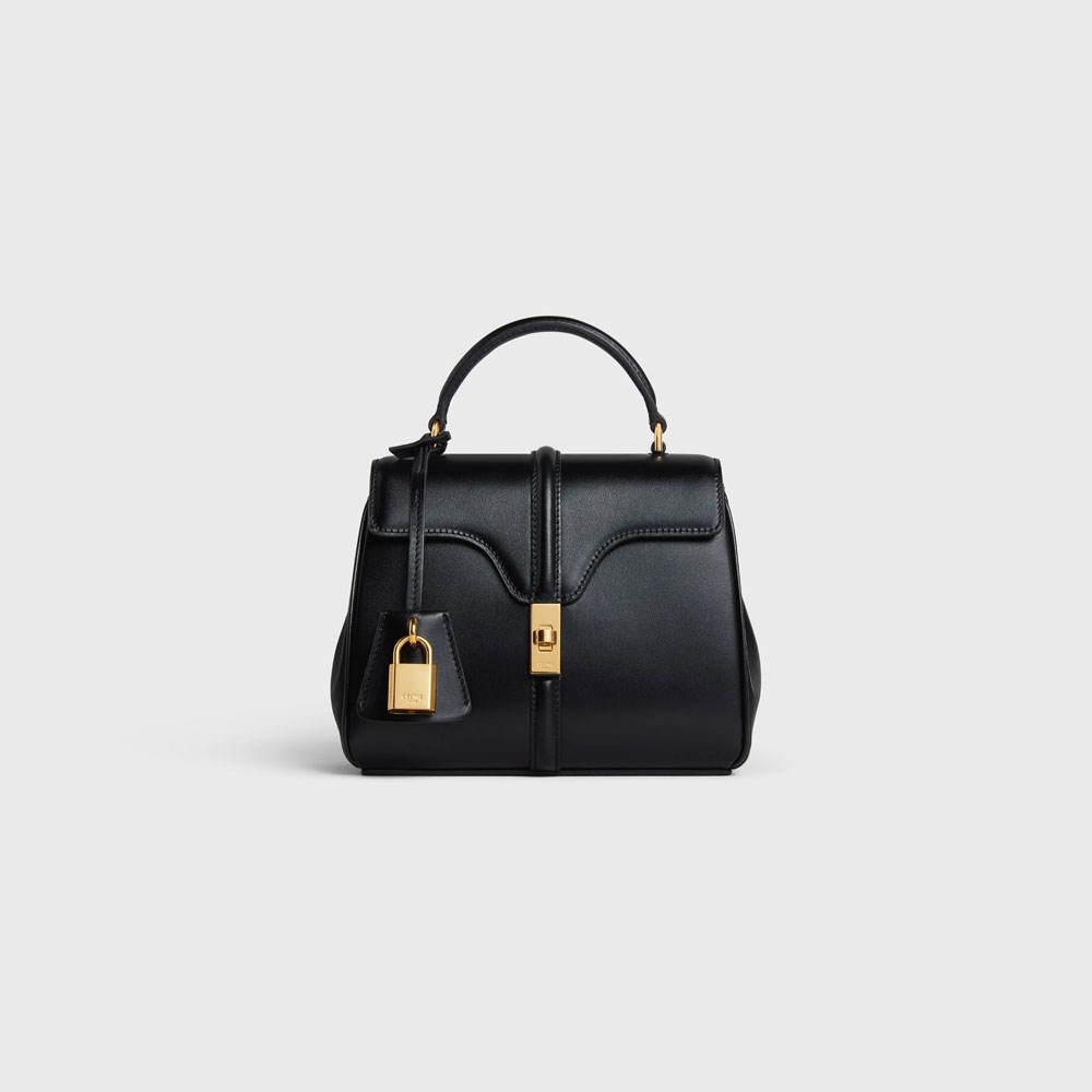 Celine Mini 16 In Satinated Calfskin 197983BEY 38NO: Image 1