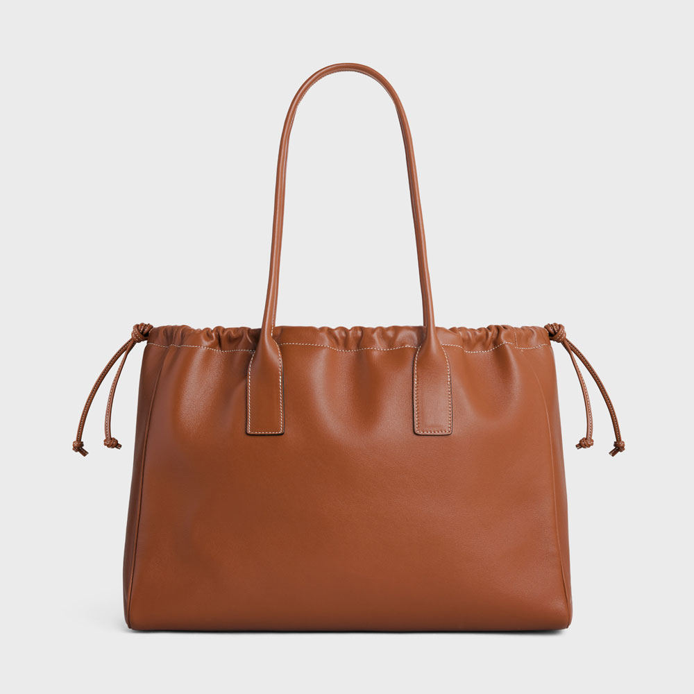 Celine Cabas Drawstring Cuir Triomphe In Smooth Calfskin 199973DU3 04LU: Image 3