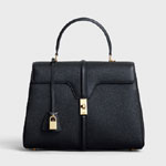 Celine Medium 16 Bag in Grained Calfskin 187373BF8 38NO