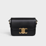 Celine Teen Triomphe Bag in shiny calfskin 188423BF4 38NO