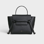 Celine Nano Belt bag in grained calfskin 189003ZVA 38NO