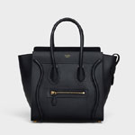 Celine Micro Luggage handbag in smooth calfskin 189793HSC 38NO