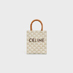 Celine Mini Vertical Cabas In Triomphe 194372BZK 01BC